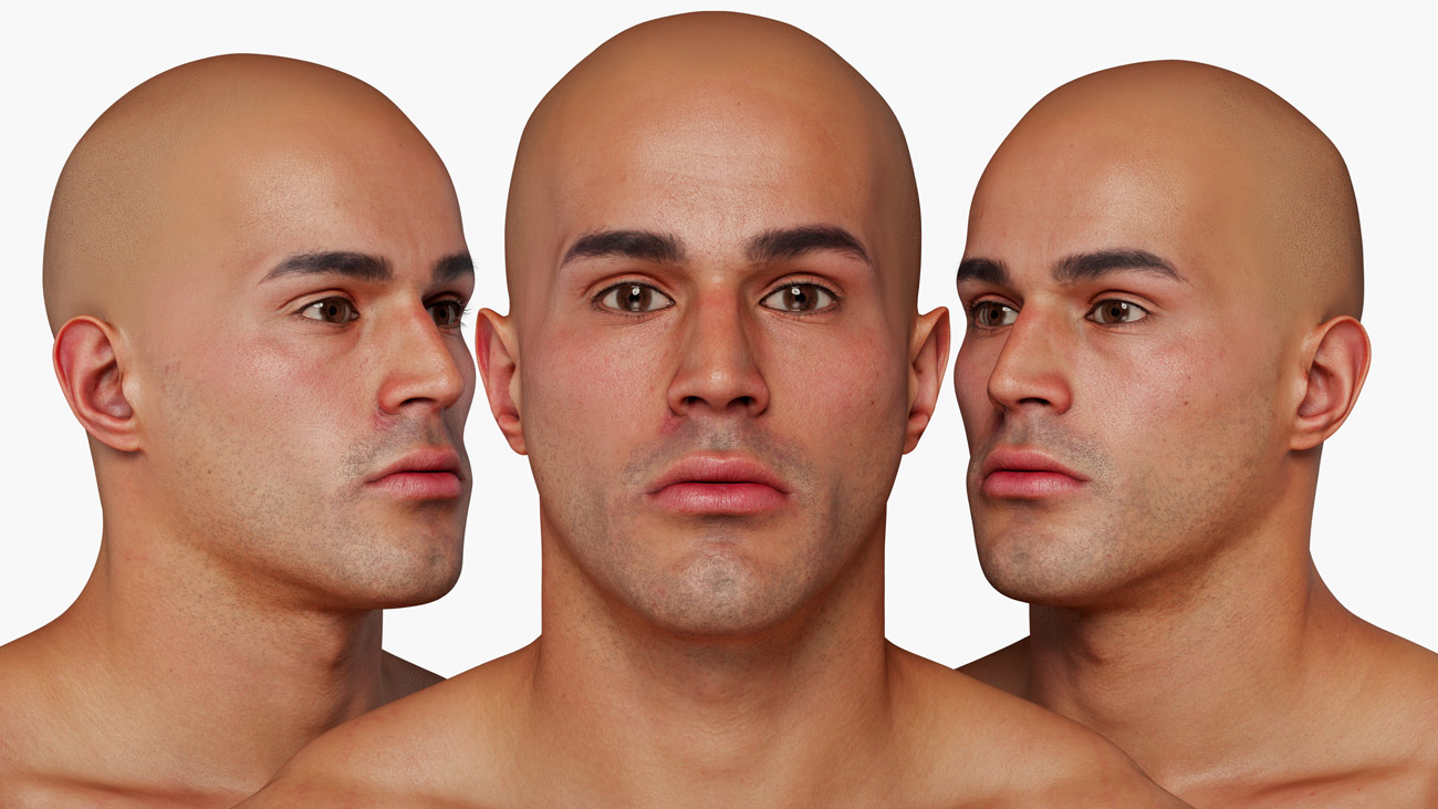Download body builder 3d model 